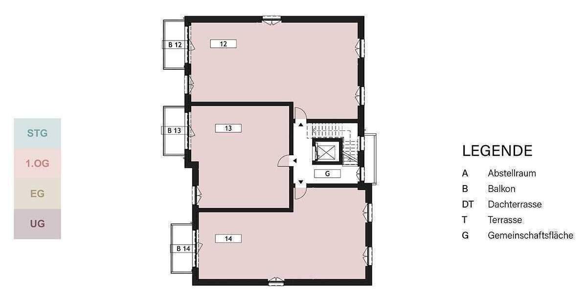 Etagenwohnung Hamburg Poppenbüttel - 3 Zimmer, 85 m&sup2;, 615.900&euro; | Angebot:26826919