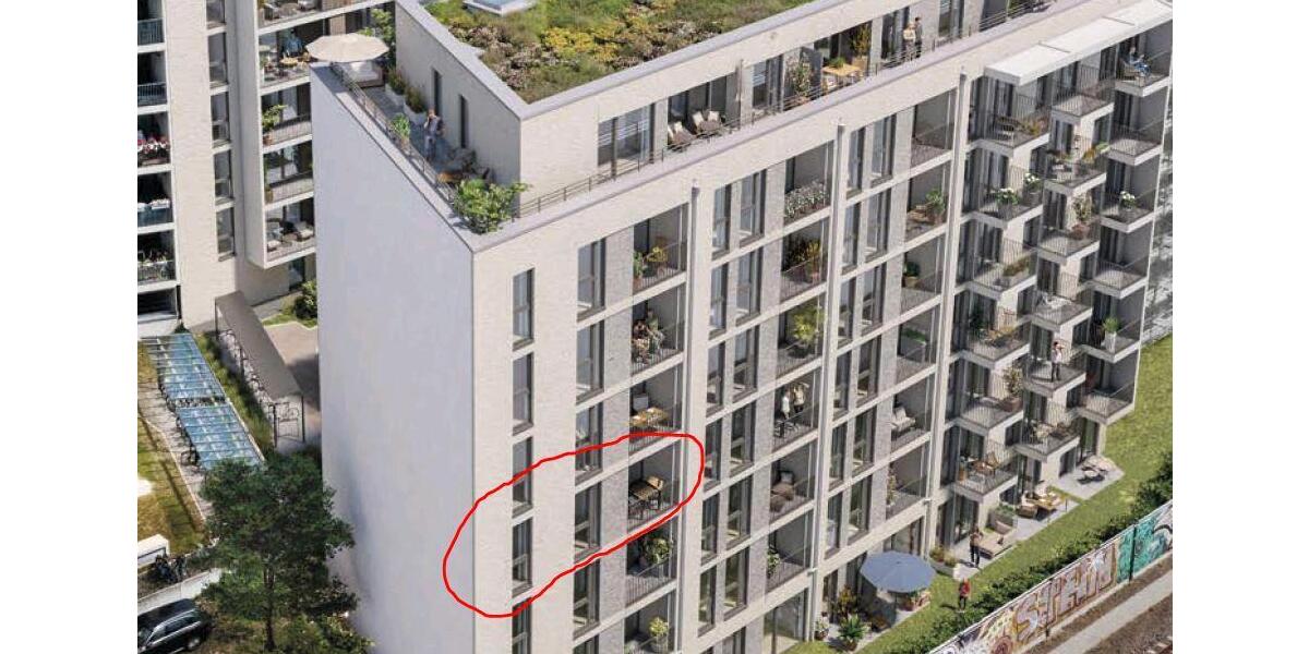 Neubauwohnung 3 Zimmer 73qm Balkon in Stellingen AB SOFORT 3 zimmer