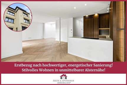 Wohnung Hamburg Winterhude Winterhude - 3 Zimmer, 131 m&sup2;, 2.098.000&euro; | Angebot:26605126