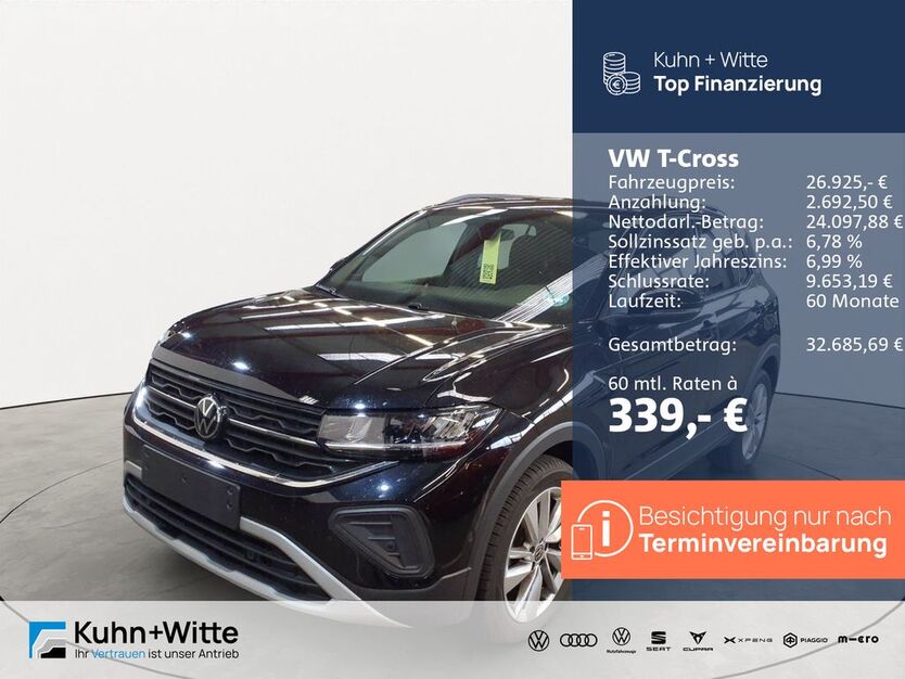 VW T-Cross 25.209 km 26.925 € Jesteburg 21266