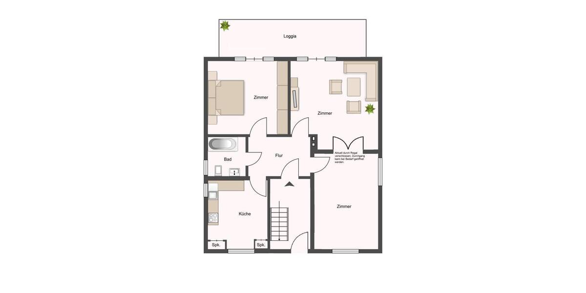 Etagenwohnung Hamburg Bergedorf - 3 Zimmer, 87 m&sup2;, 1.044&euro; | Angebot:26904379