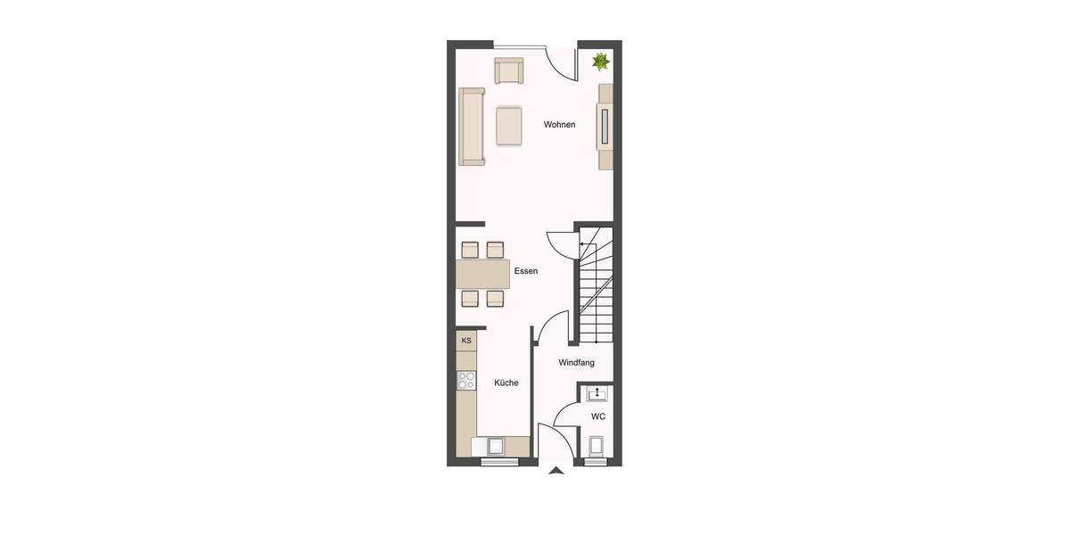 Reihenhaus Buchholz in der Nordheide Buchholz - 4 Zimmer, 87 m&sup2;, 285.000&euro; | Angebot:25660996