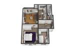 Etagenwohnung Hamburg Hamm - 3 Zimmer, 54 m&sup2;, 769&euro; | Angebot:26686590