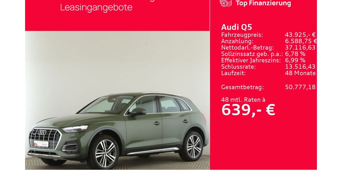 Audi Q5 83.189 km 42.749 € Seevetal 21217