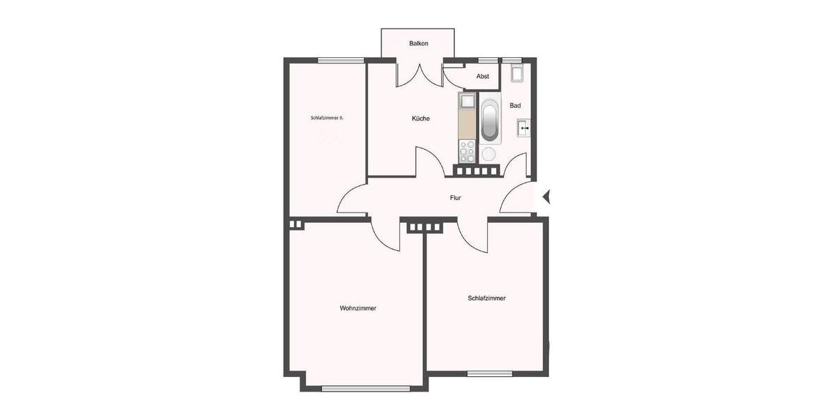 Ottensen - zentral und ruhig - schöne 3-Zi-Wohnung 3 zimmer
