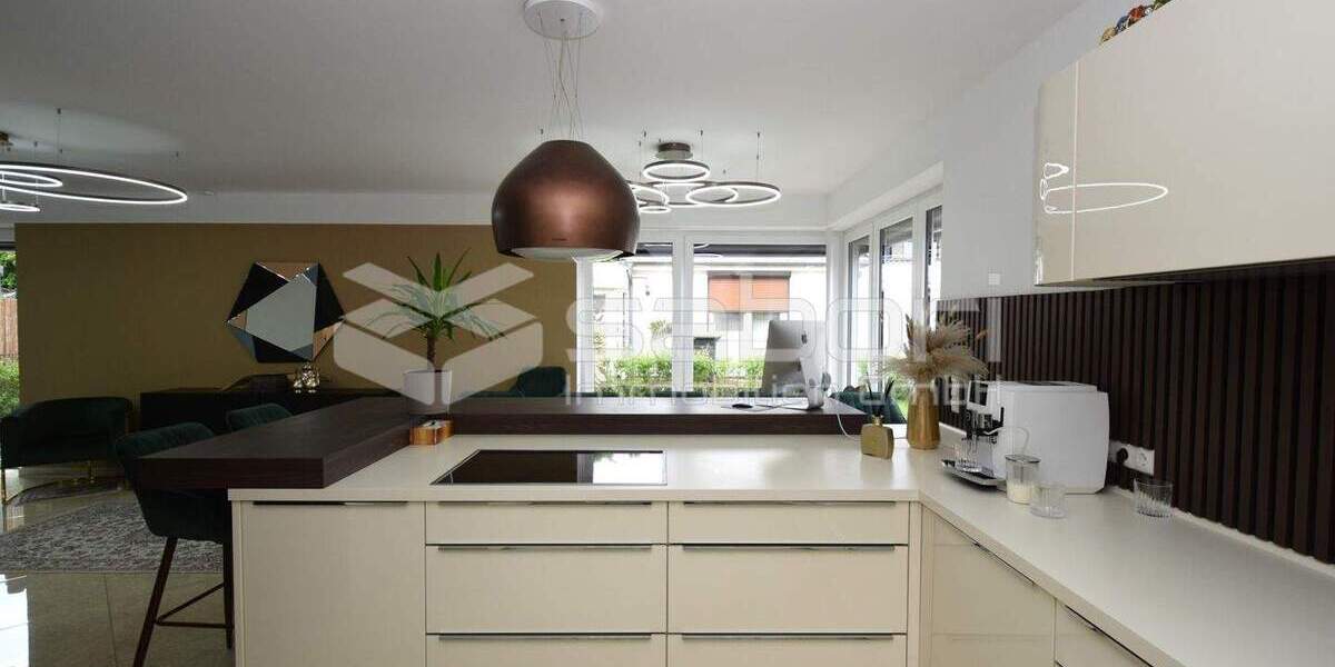 Moderne KfW-55-Doppelhaushälfte mit Erdwärmepumpe, Südgarten und Garage in Hamburg-Poppenbüttel 4 zimmer