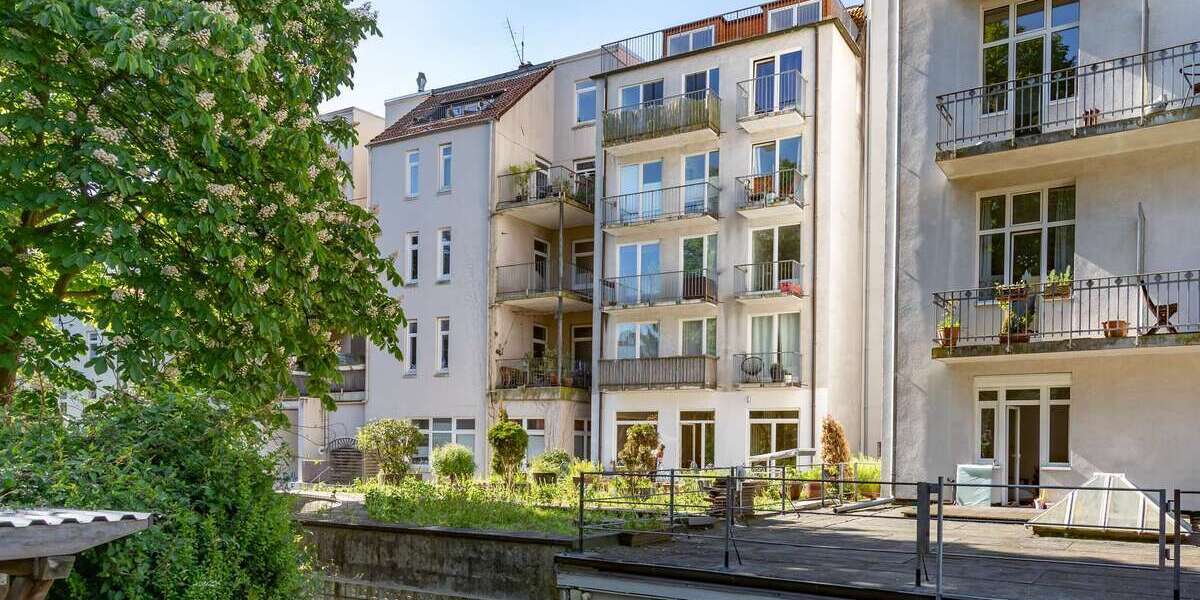 Etagenwohnung Hamburg Eimsbüttel - 2 Zimmer, 53 m&sup2;, 385.000&euro; | Angebot:26399614
