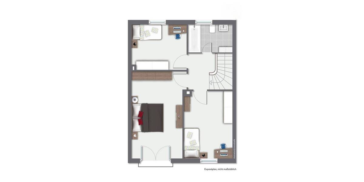 Reihenmittelhaus Bargteheide - 4 Zimmer, 96 m&sup2;, 215.000&euro; | Angebot:26752884