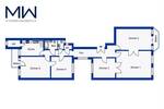 Mittendrin und ruhig - 5 Zimmer WHG, ca. 134 m², WG geeignet, im 3. OG am Steindamm, St. Georg