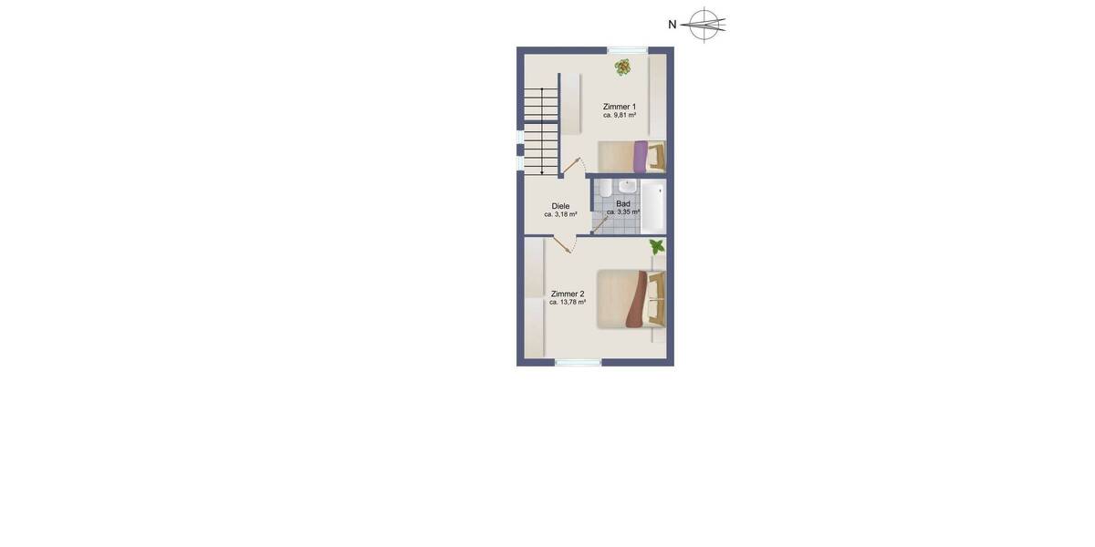 Reihenendhaus Hamburg / Bramfeld Bramfeld - 4 Zimmer, 81 m&sup2;, 449.000&euro; | Angebot:26155128