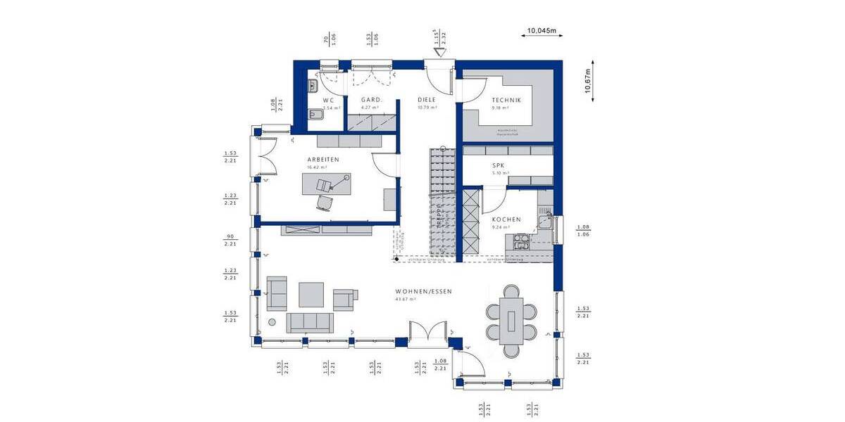 Einfamilienhaus Hamburg Volksdorf - 5 Zimmer, 205 m&sup2;, 1.522.470&euro; | Angebot:26815973