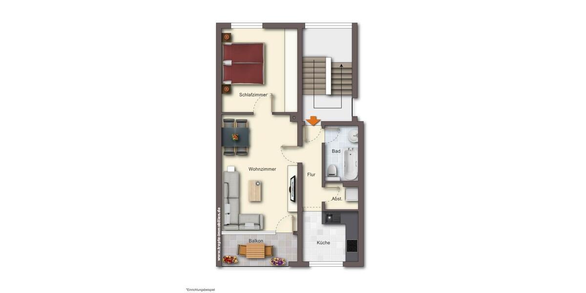 2-Zimmerwohnung mit Balkon in Norderstedt 2 zimmer