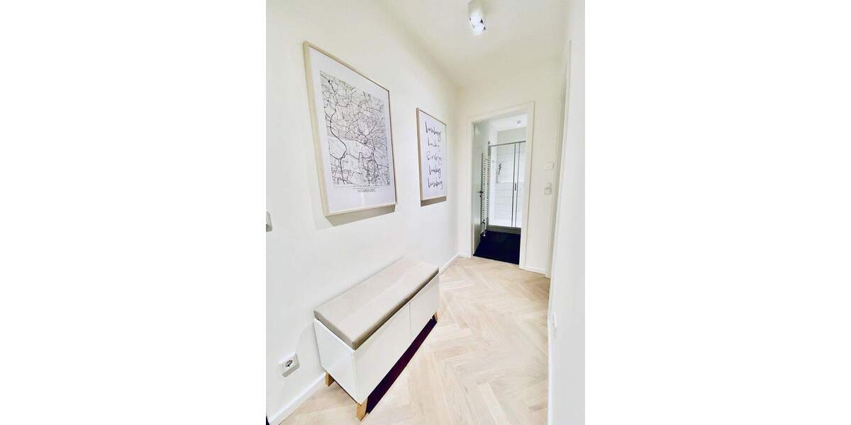 @HOME ? EXKLUSIVES DESIGN BUSINESS APARTMENT IM HERZEN HAMBURGS ? virtuelle Besichtigung möbliert 2 zimmer
