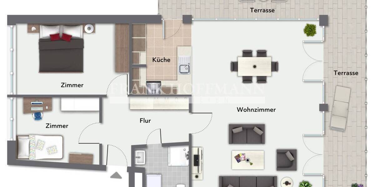 Etagenwohnung Hamburg Bramfeld - 3 Zimmer, 86 m&sup2;, 395.000&euro; | Angebot:25776054