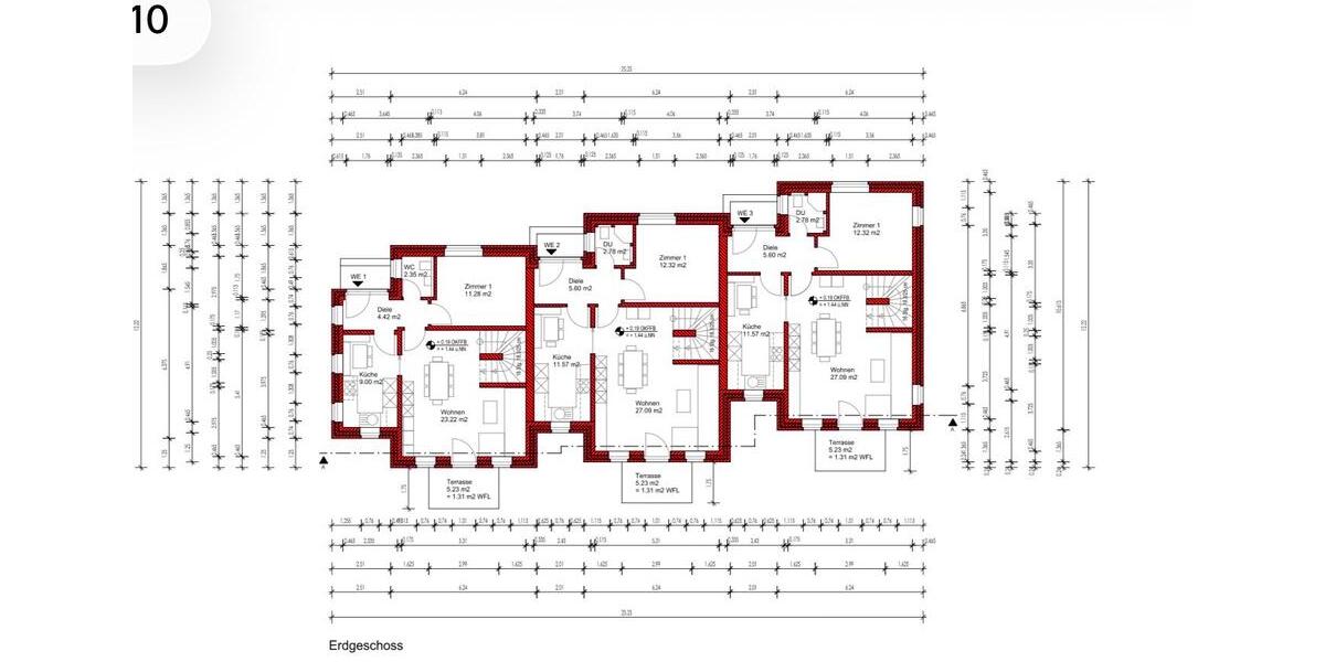 Reihenhaus Jork - 7 Zimmer, 160 m&sup2;, 1.600&euro; | Angebot:26296318