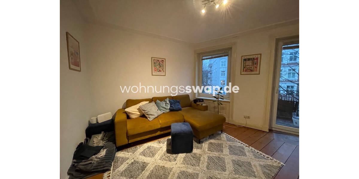 Etagenwohnung Hamburg Hoheluft-West - 3 Zimmer, 63 m&sup2;, 1.120&euro; | Angebot:26329615