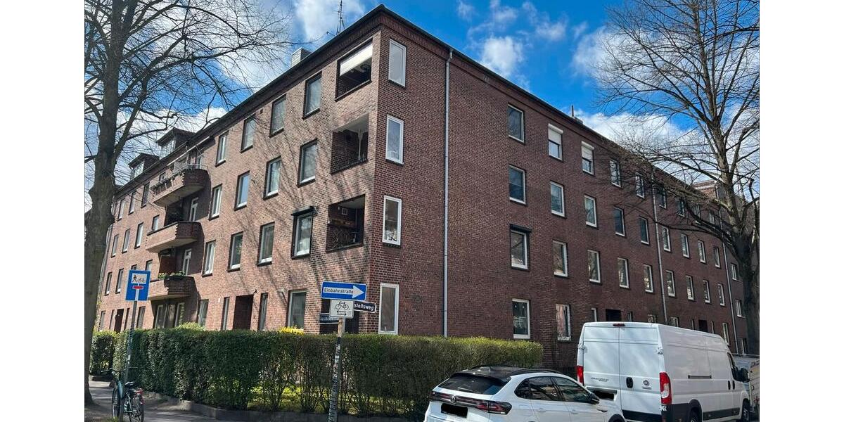 Etagenwohnung Hamburg Horn - 2 Zimmer, 54 m&sup2;, 319.000&euro; | Angebot:26550524