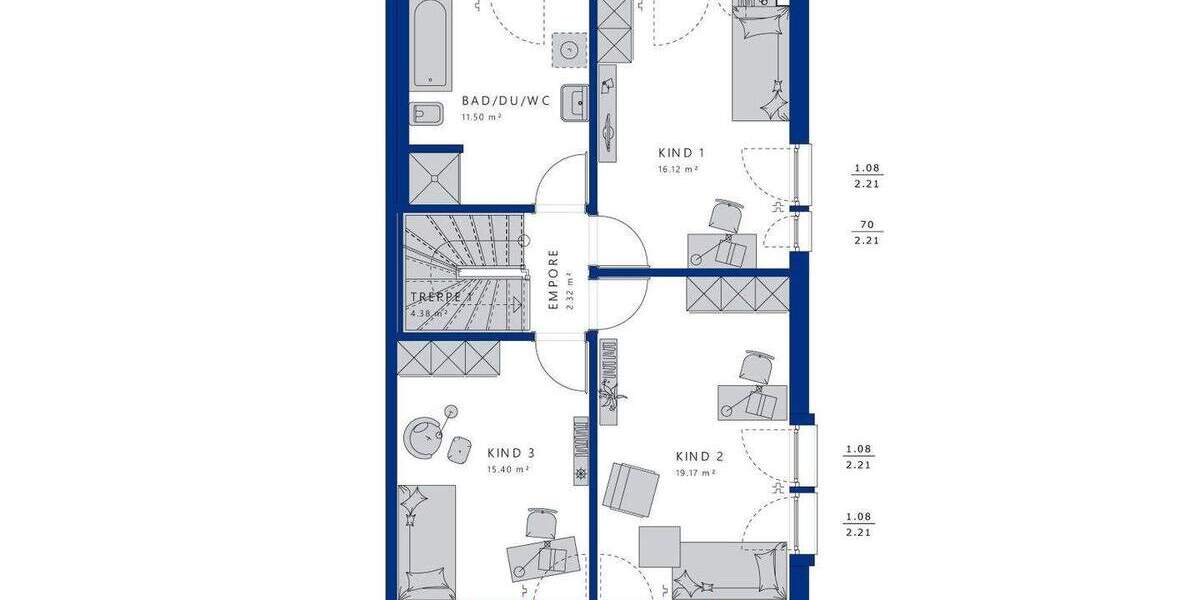 Doppelhaushälfte Norderstedt Garstedt - 6 Zimmer, 197 m&sup2;, 949.650&euro; | Angebot:25458890