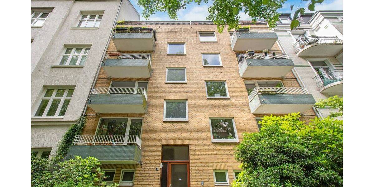 Etagenwohnung Hamburg Hoheluft-West - 2 Zimmer, 52 m&sup2;, 398.000&euro; | Angebot:26858953