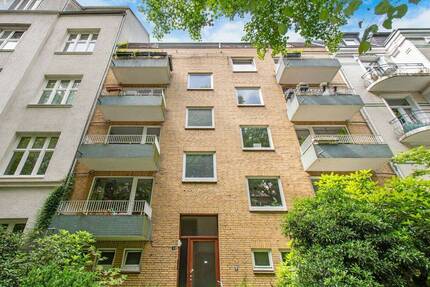 Wohnung Hamburg Hoheluft-West - 2 Zimmer, 52 m&sup2;, 398.000&euro; | Angebot:26858953