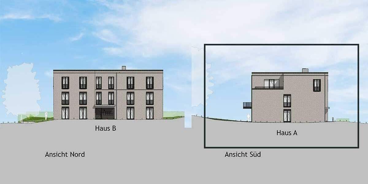 Terrassenwohnung Hamburg Poppenbüttel - 3 Zimmer, 94 m&sup2;, 676.900&euro; | Angebot:26346251
