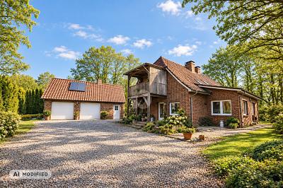 NATURNAH LEBEN, OHNE NACHBARN, ALLEINLAGE - Haus Neu Wulmstorf | Angebot:27625385