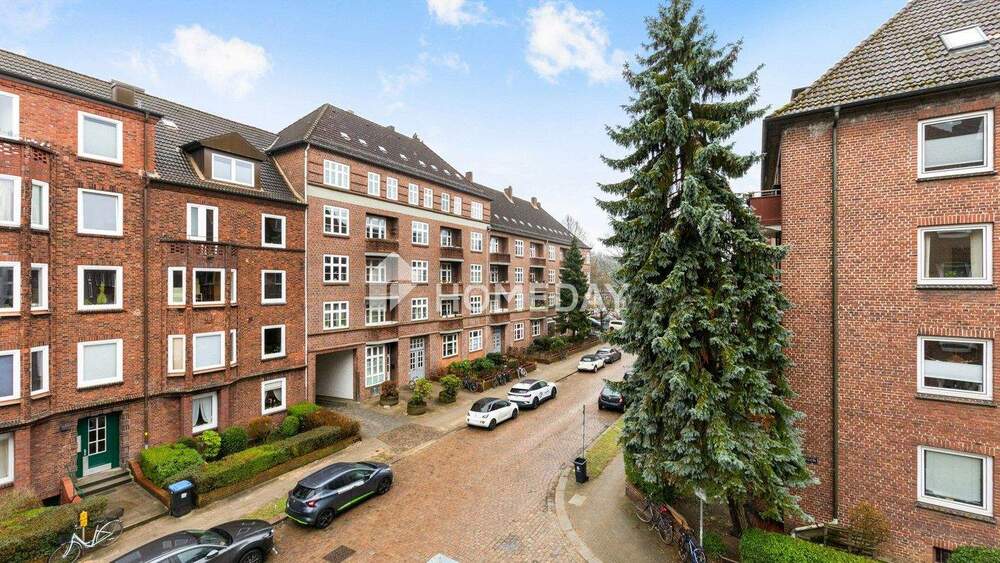 Etagenwohnung Hamburg Hamm - 3 Zimmer, 62 m&sup2;, 298.000&euro; | Angebot:25773294