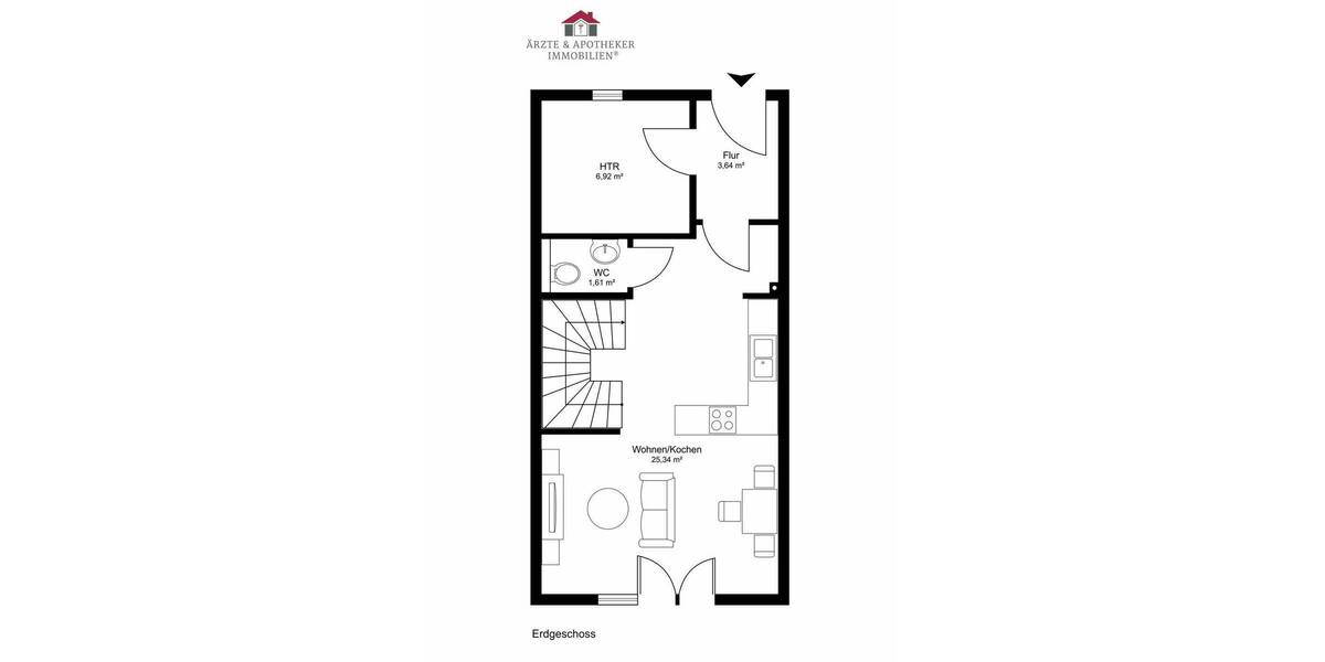 Reihenendhaus Henstedt-Ulzburg Ulzburg - 5 Zimmer, 109 m&sup2;, 399.000&euro; | Angebot:25691349