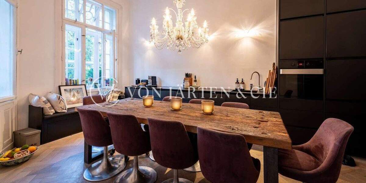 Etagenwohnung Hamburg Eppendorf - 6 Zimmer, 189 m&sup2;, 2.100.000&euro; | Angebot:25671900