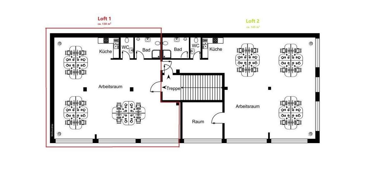 Gewerbeobjekt Seevetal Maschen - 2 Zimmer, 145 m&sup2;, 1.370&euro; | Angebot:25279245