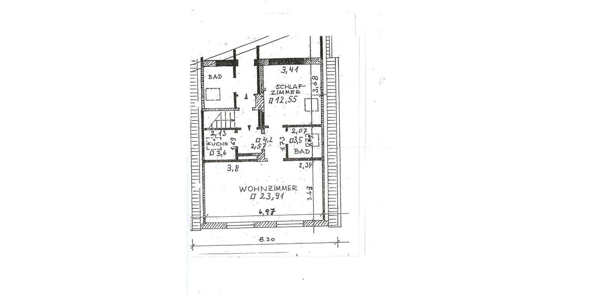 Dachgeschoßwohnung Hamburg Wandsbek - 2 Zimmer, 48 m&sup2;, 889&euro; | Angebot:26469792