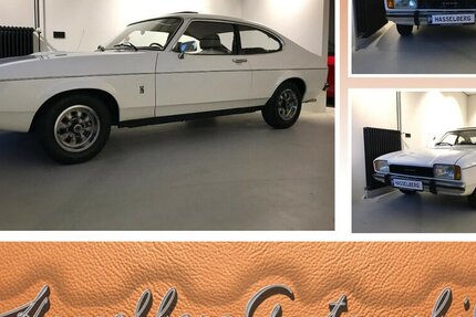 Ford Capri Lady in White H-Zulassung Mike Sanders 29.000 km 12.999 &euro; Hamburg 22339