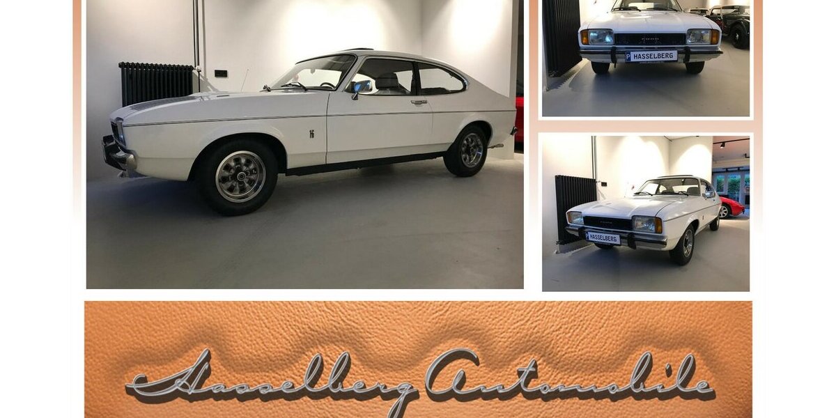 Ford Capri Lady in White H-Zulassung Mike Sanders 29.000 km 14.999 &euro; Hamburg 22339