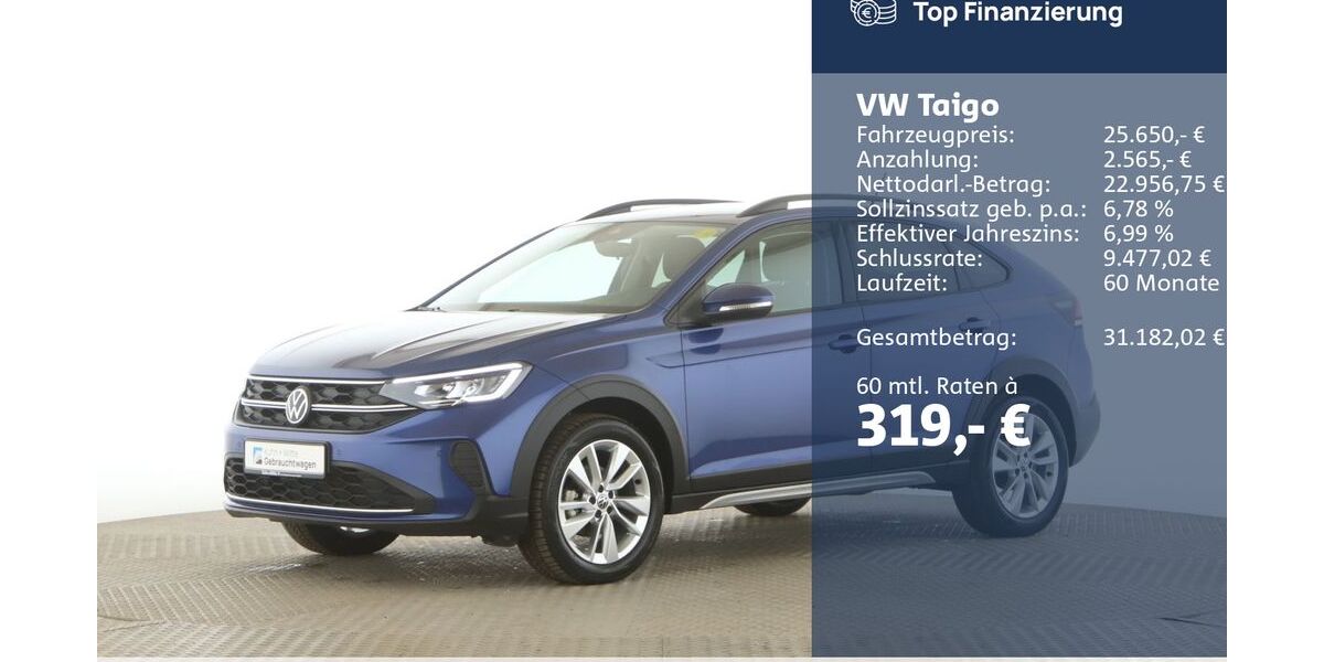 VW Taigo 12.954 km 24.975 &euro; Jesteburg 21266