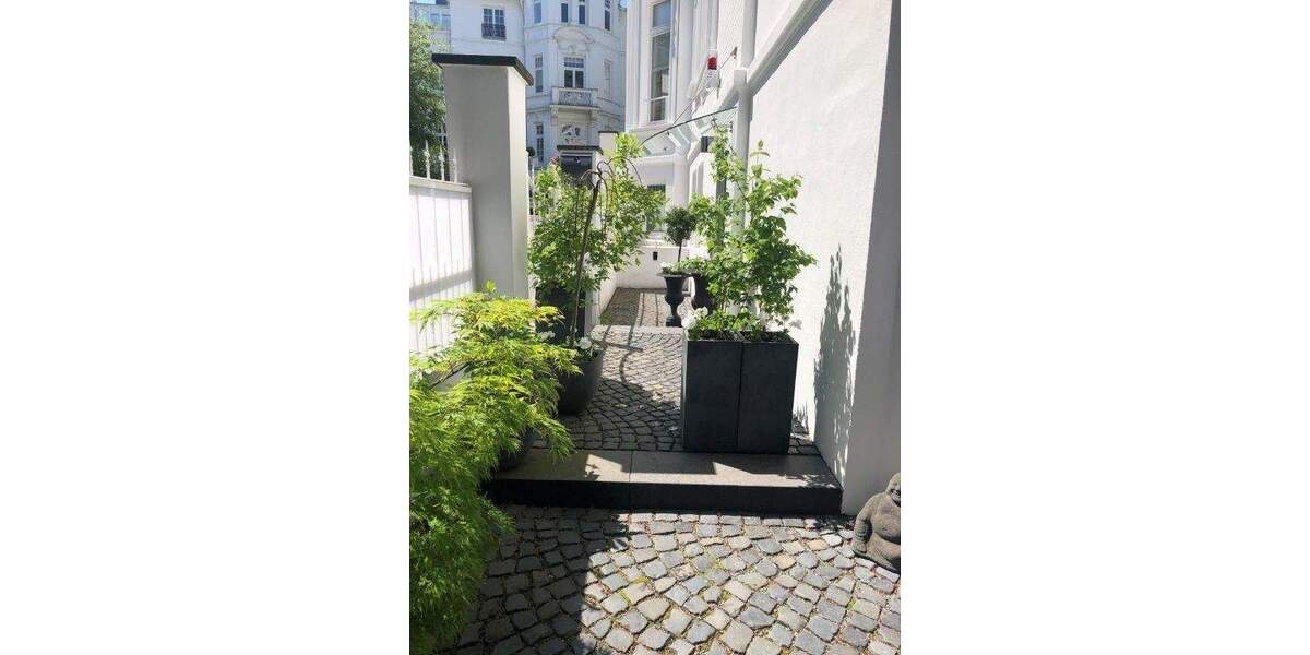 Terrassenwohnung Hamburg Harvestehude - 4 Zimmer, 121 m&sup2;, 1.250.000&euro; | Angebot:25071364