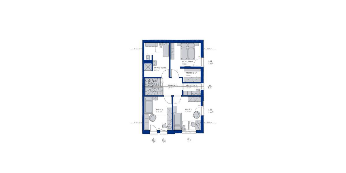 Doppelhaushälfte Ahrensburg - 5 Zimmer, 140 m&sup2;, 648.470&euro; | Angebot:26583692