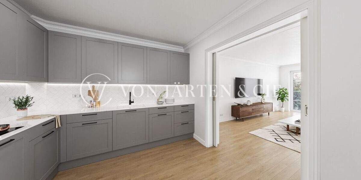 Etagenwohnung Hamburg Lokstedt - 3 Zimmer, 87 m&sup2;, 425.000&euro; | Angebot:25627275