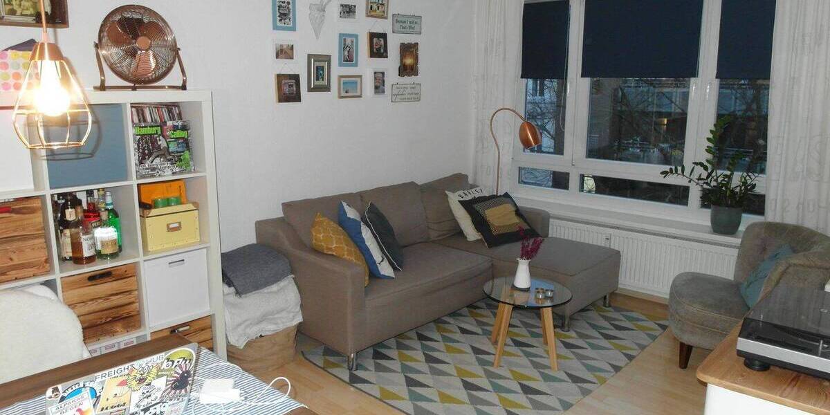 Etagenwohnung Hamburg Eimsbüttel - 1 Zimmer, 36 m&sup2;, 535&euro; | Angebot:26875727