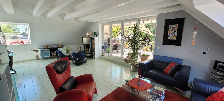 Provisionsfrei* Penthouse-Whg mit Sauna & Kamin in gute Hände abzugeben - Einfamilienhaus Barsbüttel | Angebot:26272714