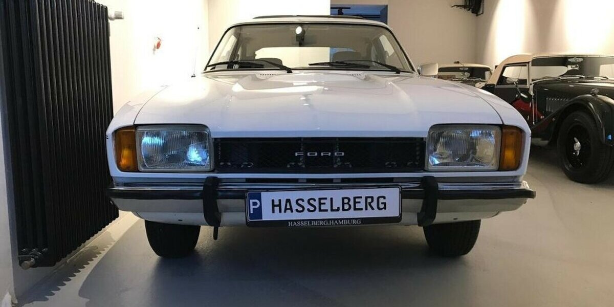 Ford Capri Lady in White H-Zulassung Mike Sanders 29.000 km 14.999 &euro; Hamburg 22339