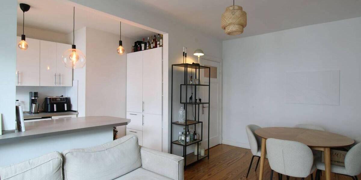 Etagenwohnung Hamburg Winterhude - 2 Zimmer, 61 m&sup2;, 429.000&euro; | Angebot:26556319