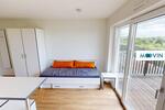KOMFORT UND STIL: Möbliertes 1-Zimmer-Studentenapartment mit DACHTERRASSE und ALL-IN-MIETE in Ottensen 1 zimmer