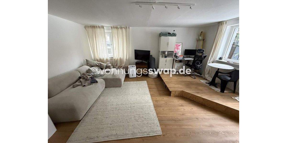 Etagenwohnung Hamburg Uhlenhorst - 2 Zimmer, 53 m&sup2;, 636&euro; | Angebot:25960331