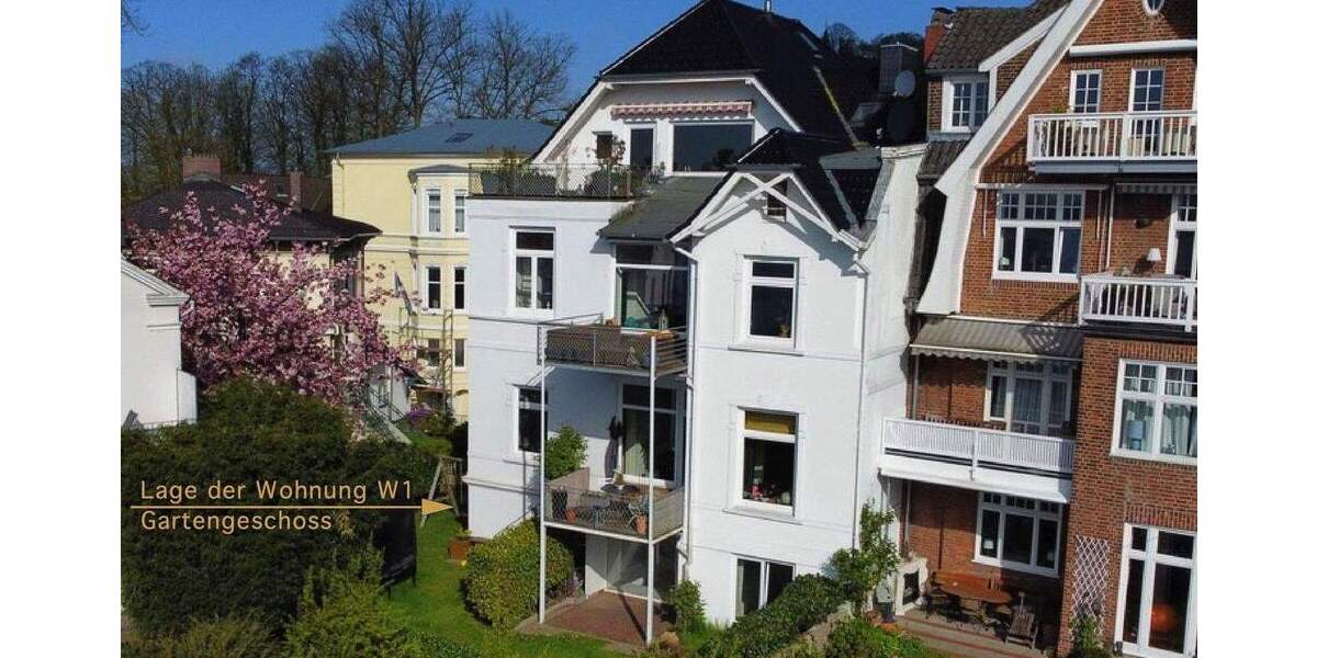 Etagenwohnung Hamburg Blankenese - 2 Zimmer, 58 m&sup2;, 595.000&euro; | Angebot:25654260