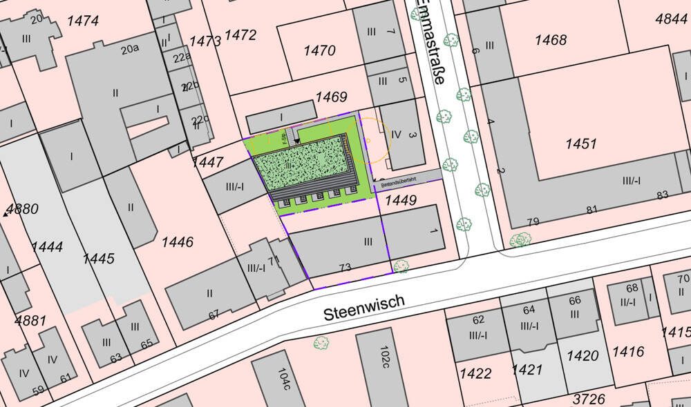 Grundstück Hamburg Stellingen - 2.090.000&euro; | Angebot:26541152