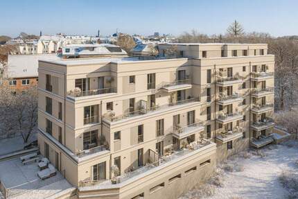 Stilvolle, barrierefreie 3-Zimmer-Neubauwohnung mit 2 Balkonen in Eimsbüttel 3 zimmer