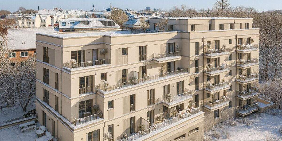 Stilvolle, barrierefreie 3-Zimmer-Neubauwohnung mit 2 Balkonen in Eimsbüttel 3 zimmer