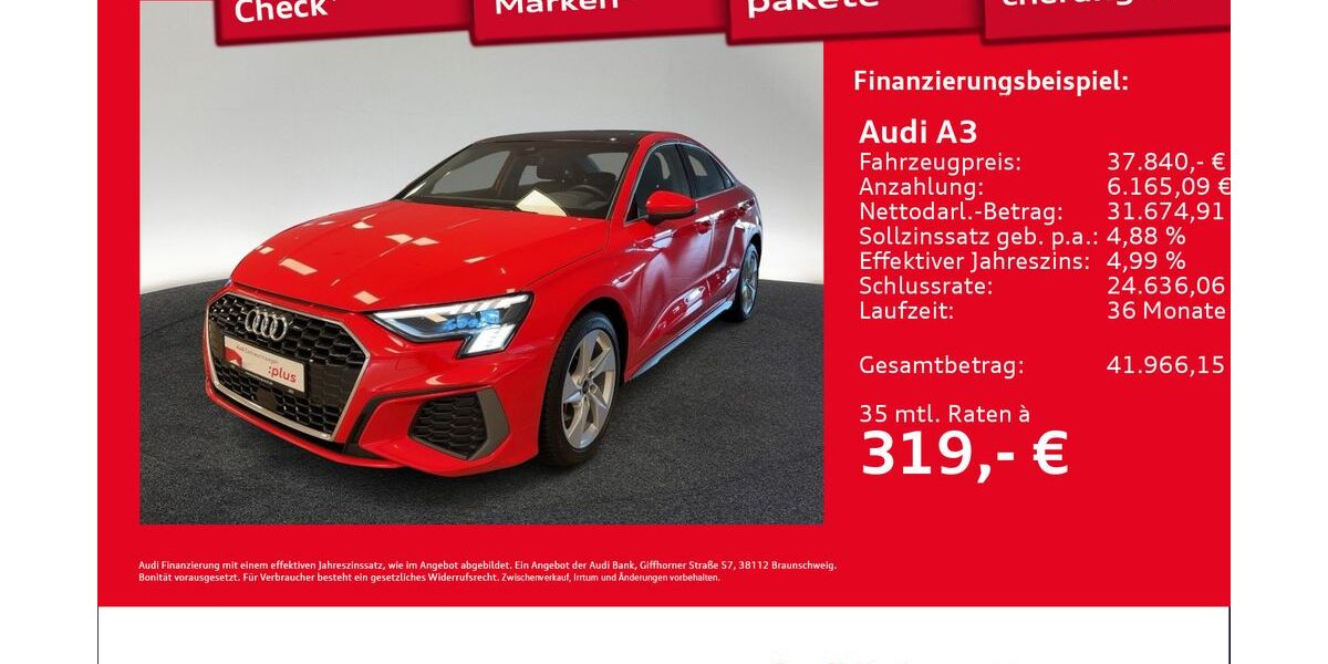 Audi A3 23.162 km 37.840 &euro; Hamburg 22419