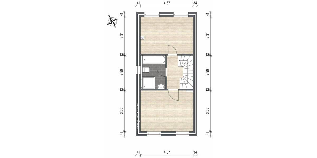 Reihenendhaus Norderstedt Friedrichsgabe - 4 Zimmer, 137 m&sup2;, 598.000&euro; | Angebot:26570069