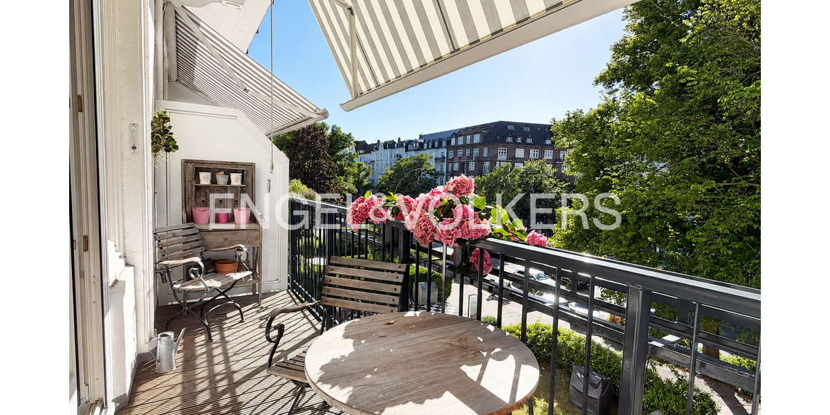 Etagenwohnung Hamburg Eppendorf - 3.5 Zimmer, 127 m&sup2;, 1.495.000&euro; | Angebot:26749909